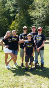 Caldwell County 4-H Archery Club members