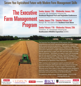 Cover photo for EFM Registration Extended Due to Hurricanes Florence and Michael