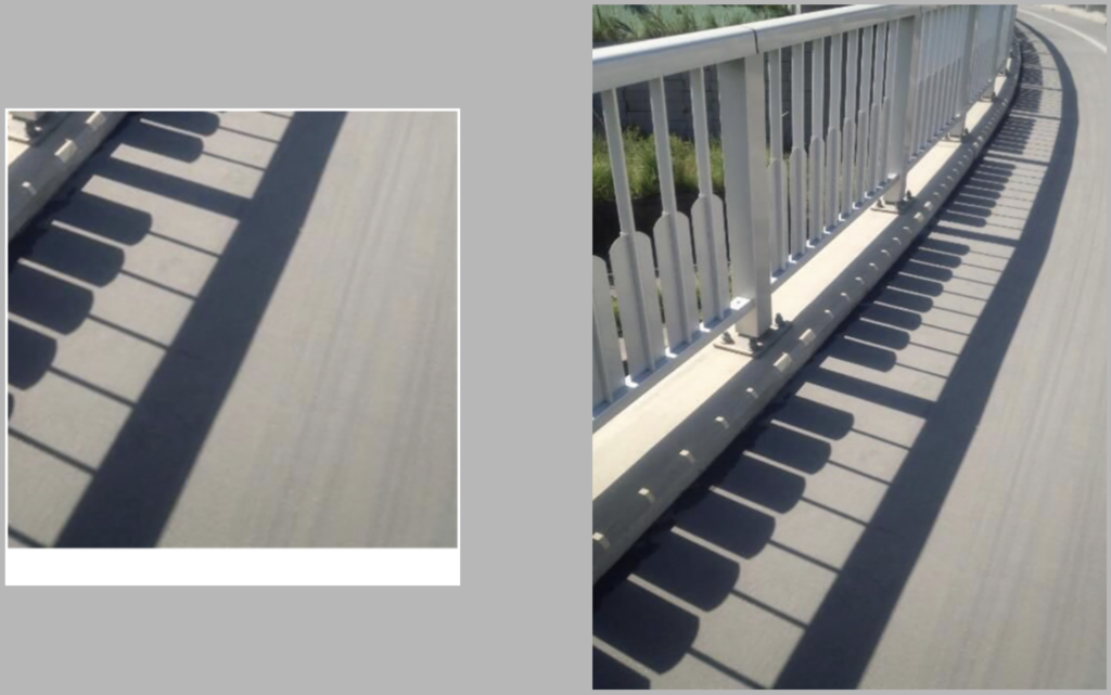 railing shadow photo