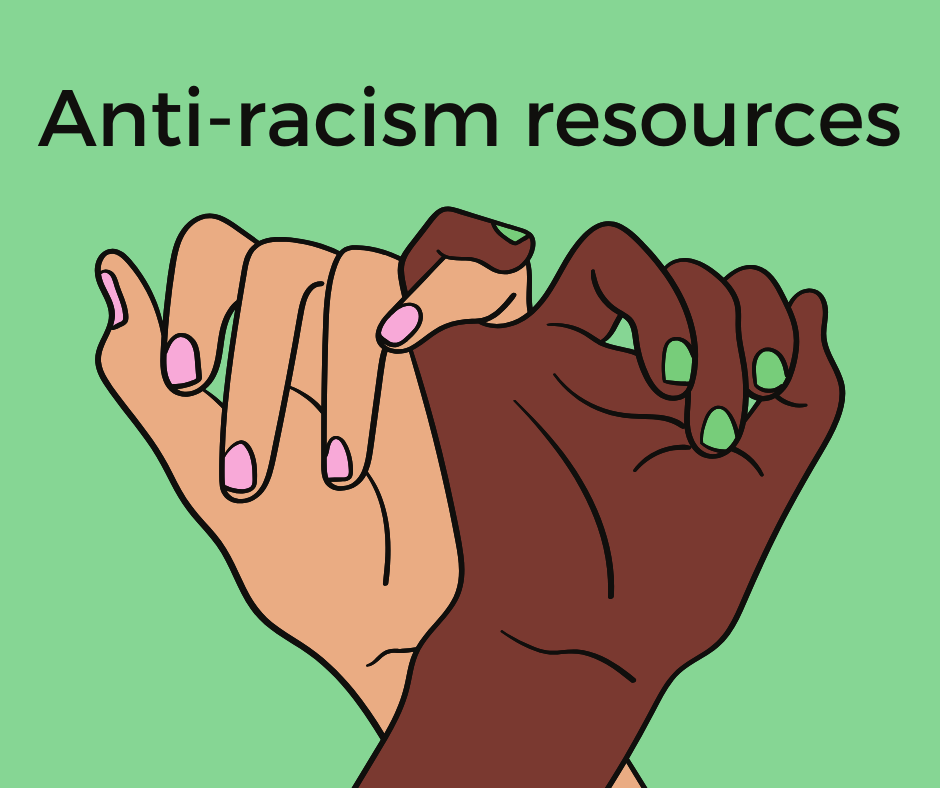 Anti-racism resources graphic
