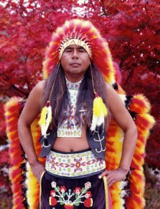 This 1980 image from the Library of Congress pictures Dennis Wolfe, a full-blooded Cherokee indian in Cherokee, North Carolina.