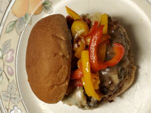 mushroom burger