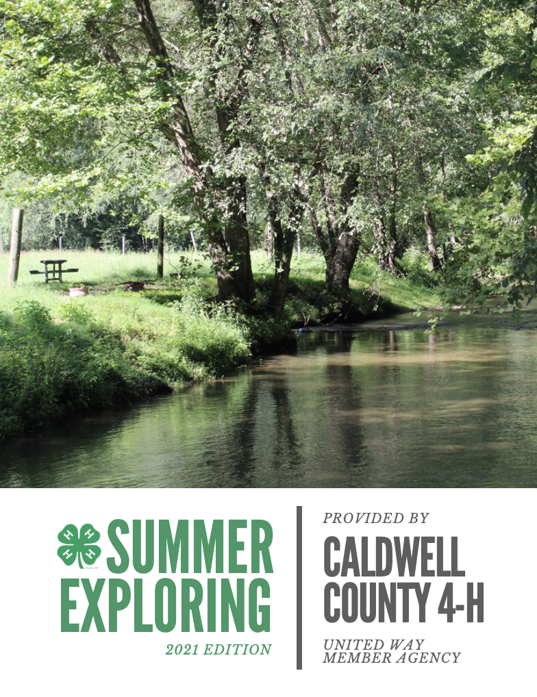 Summer Exploring with Caldwell County 4-H 2021