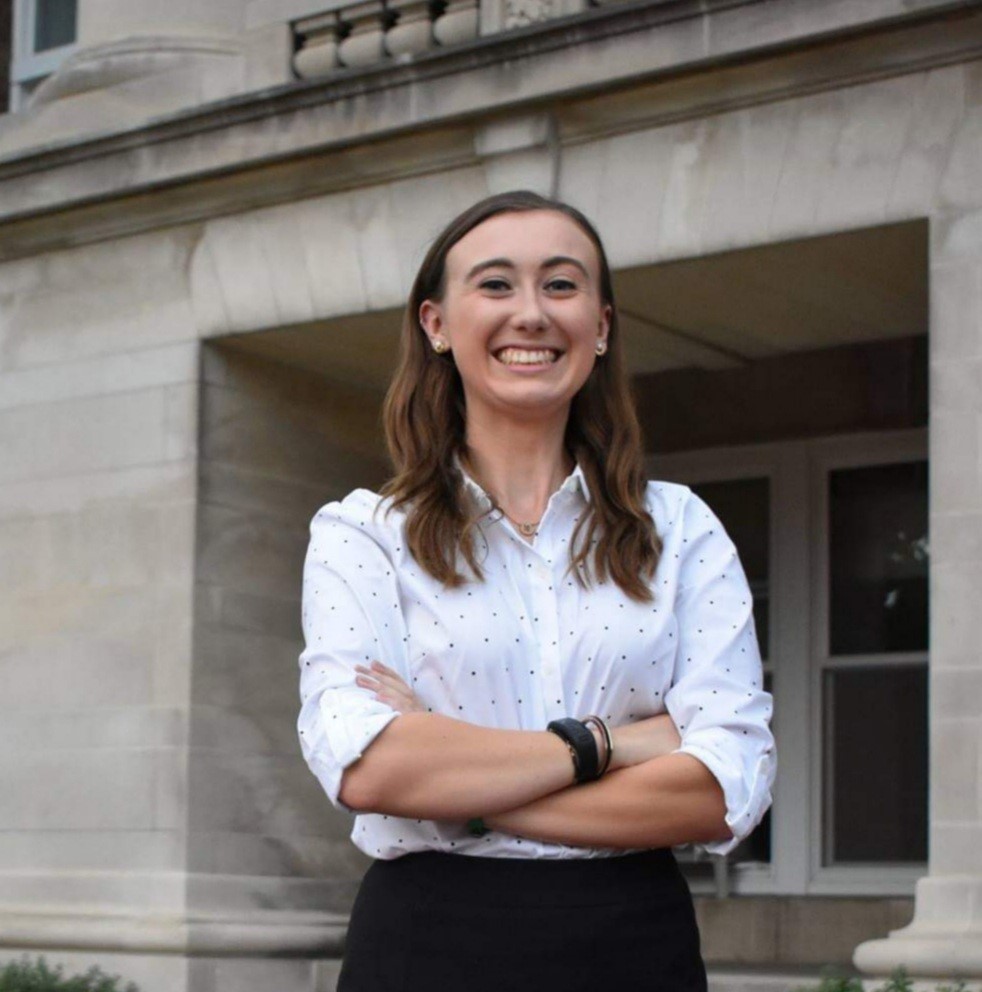 Caitlin Luck begins summer internship in Caldwell County Extension office. 