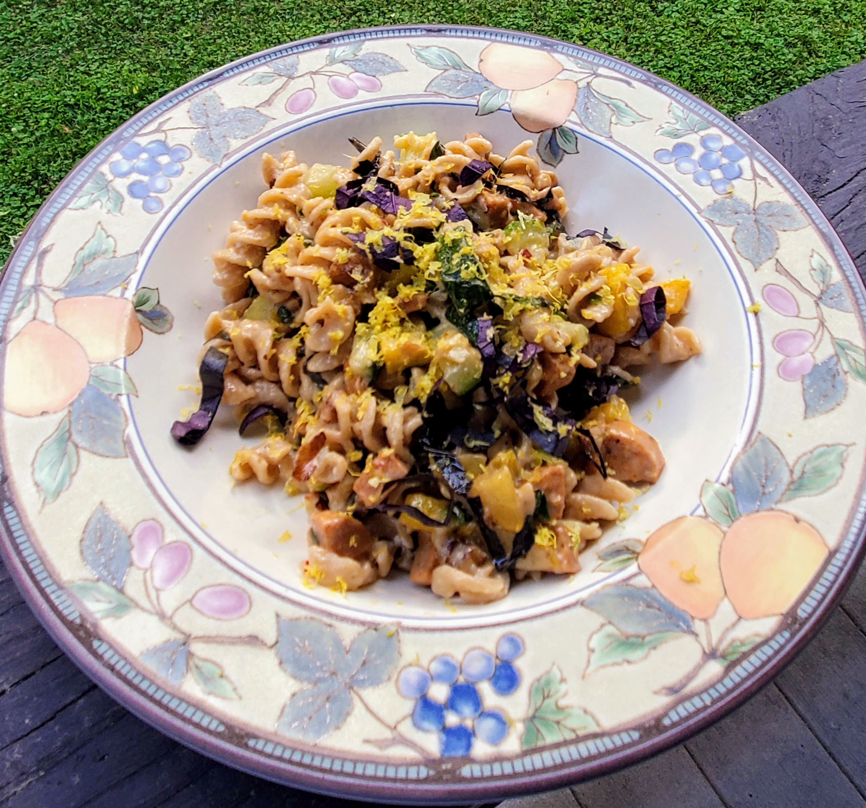 summer-squash-pasta-goat-cheese