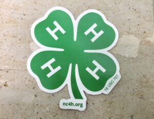 4-H emblem sticker
