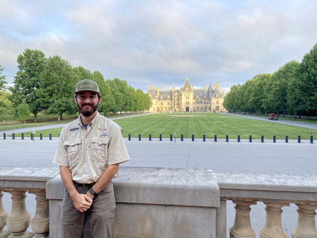 Tanner Collier and his internship at the Biltmore House. 