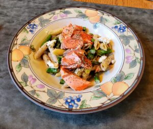 creamy pasta with vegetables
