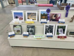 the photo section of youth entries at the Caldwell County Ag Fair from 2023